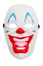 Clowns Masker Rood Blauw, Hobby en Vrije tijd, Feestartikelen, Nieuw, Verzenden