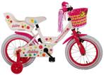 Volare Ashley Kinderfiets - Meisjes - 14 inch - Wit - 95% af, Overige merken, Zijwieltjes, Nieuw, Ophalen of Verzenden