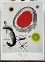 Joan Miró - Oiseau entre deux astres, 1962