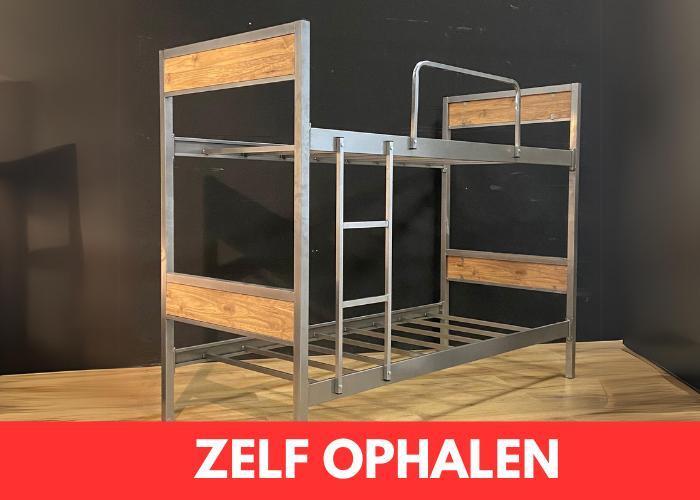 STAPELBED BONN 90 X 200, Kinderen en Baby's, Kinderkamer | Bedden, 180 cm of meer, Nieuw, 85 tot 100 cm, Hoogslaper of Stapelbed