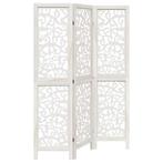 Elegant Wit Kamerscherm (3 Panelen) - Retourdeal - Weg =..., Huis en Inrichting, Ophalen of Verzenden, Nieuw