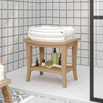vidaXL Badkamertafel 50x35x45 cm massief teakhout, Huis en Inrichting, Badkamer | Badtextiel en Accessoires, Verzenden, Nieuw
