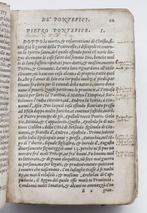 Platina - Vite de Pontefici - 1572