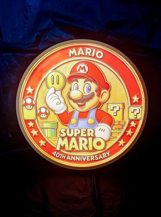 Super Mario 40-jarig jubileum – LED-lichtbord in plexiglas, Spelcomputers en Games, Spelcomputers | Overige Accessoires