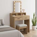 vidaXL Plafondtafel met lade Bruin 79 x 41 x 140 cm Bewerkt, Huis en Inrichting, Tafels | Kaptafels, Verzenden, Nieuw