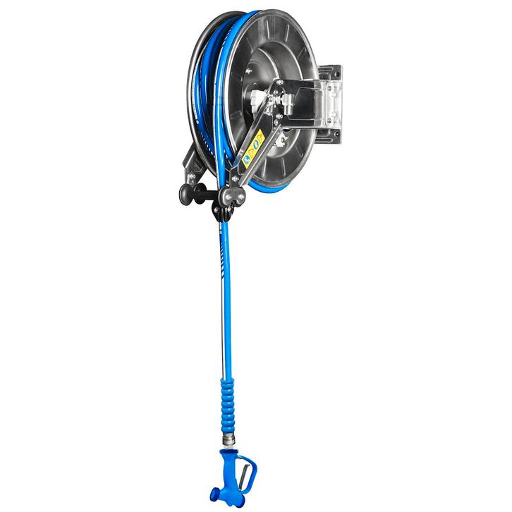 Slanghaspel | HENNINK | 10m | Automatische Oproller | Max., Zakelijke goederen, Horeca | Keukenapparatuur, Nieuw in verpakking