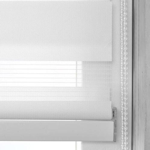 Pure Living - Duo Rolgordijn Lichtdoorlatend - 120x130 cm -, Huis en Inrichting, Woonaccessoires | Wandplanken en Boekenplanken