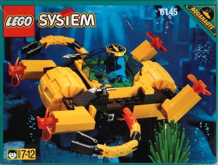 LEGO System Aquanaut Crystal Crawler - 6145 (Nieuw), Kinderen en Baby's, Speelgoed | Duplo en Lego, Nieuw, Verzenden