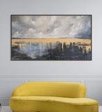 Irina Morisch - golden city- XXL-, Antiek en Kunst