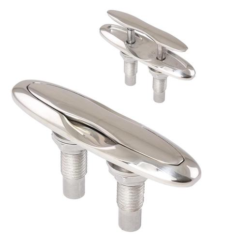 Verzonken inklapbare kikker RVS-A=132 mm, B=110 mm, C=38mm,, Watersport en Boten, Bootonderdelen, Nieuw, Ophalen of Verzenden