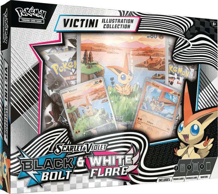 Pokemon Black Bolt & White Flare Illustration Collection –, Hobby en Vrije tijd, Verzamelkaartspellen | Pokémon, Verzenden