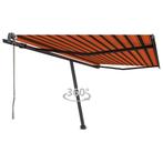 vidaXL Luifel vrijstaand automatisch 400x300 cm oranje en, Verzenden, Nieuw