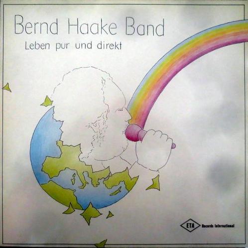 LP gebruikt - Bernd Haake Band - Leben Pur Und Direkt, Cd's en Dvd's, Vinyl | Overige Vinyl, Zo goed als nieuw, Verzenden