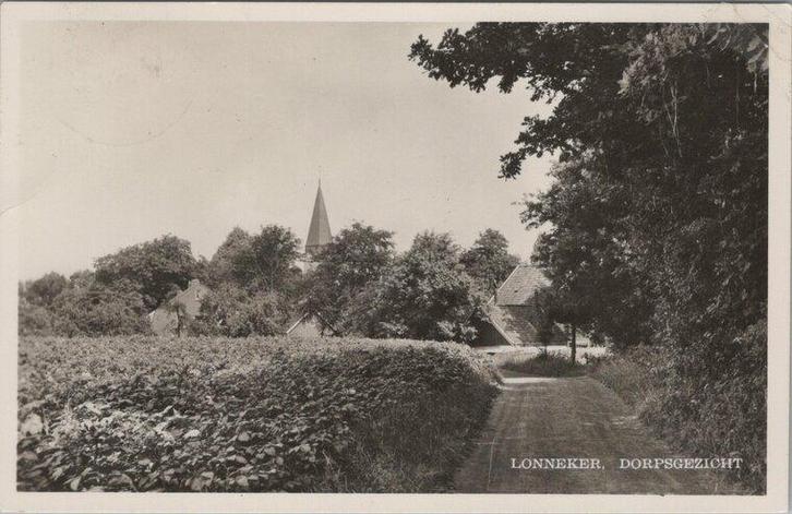LONNEKER - Dorpsgezicht, Verzamelen, Ansichtkaarten | Nederland, Verzenden