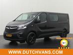 Opel Vivaro Dubbele-cabine 1.6CDTI | zwart, Auto's, Bestelauto's, Euro 6, Zwart, Nieuw, Dealer onderhouden