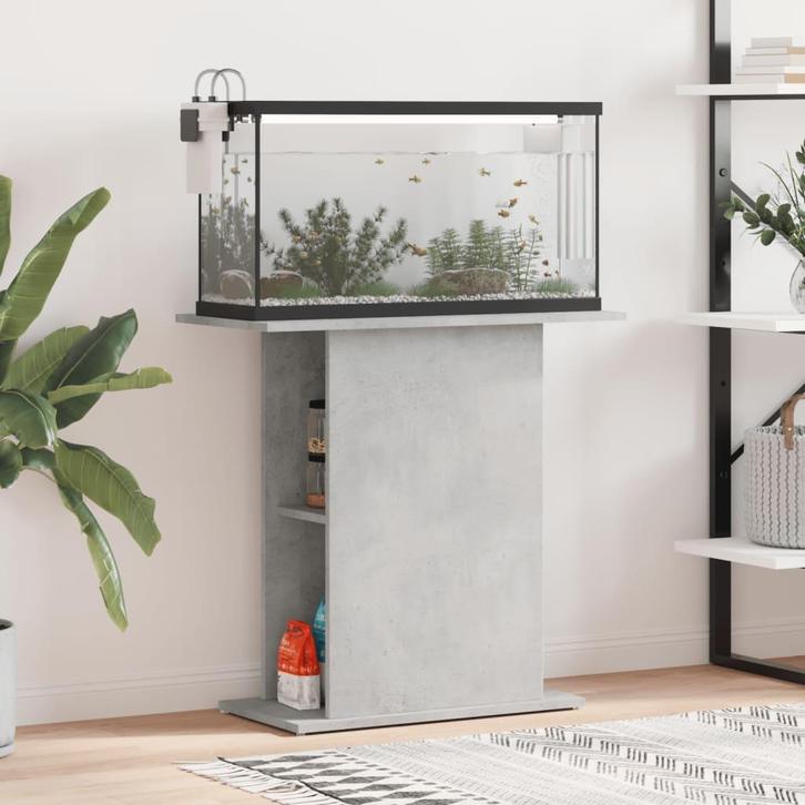 vidaXL Aquariumstandaard 75x36x72,5 cm bewerkt hout, Dieren en Toebehoren, Overige Dieren-accessoires, Nieuw, Verzenden