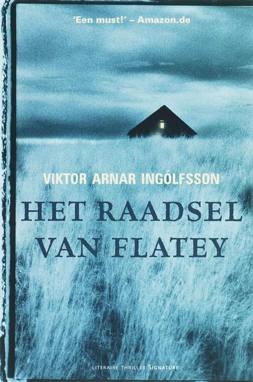 Het raadsel van Flatey 9789056721985 V.A. Ingolfsson, Boeken, Thrillers, Gelezen, Verzenden