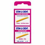 Stim-U-Dent Tandenstokers Thin Extra Dun 160 stuks, Nieuw, Verzenden