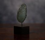 Oud-Egypte Skarabee in groene faience - 7 cm, Verzamelen
