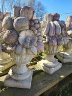Beeld, Coupe de fruits - 50 cm - Steen