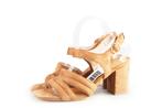 Bluebox Sandalen in maat 40 Beige | 25% extra korting, Kleding | Dames, Schoenen, Verzenden, Beige, Sandalen of Muiltjes, Zo goed als nieuw