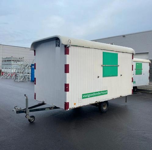 Schaft/magazijn wagen 4 x 2 meter - langzaamverkeer, Zakelijke goederen, Machines en Bouw | Keten en Containers, Ophalen