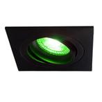 Smart Tuya Inbouwspot Zwart 5W | Rond | 80 mm, Nieuw, Ophalen of Verzenden, Led