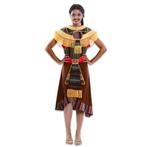 Indianen jurk aztec, Nieuw, Feestartikel, Verzenden