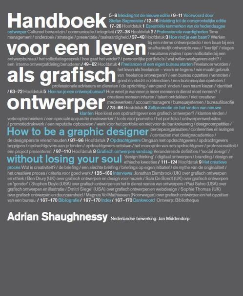 handboek voor een leven als grafisch ontwerper 9789063692520, Boeken, Kunst en Cultuur | Beeldend, Gelezen, Verzenden