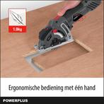 Powerplus POWE30040 Invalzaag - 500W - Ø85mm - Incl., Verzenden, Zo goed als nieuw