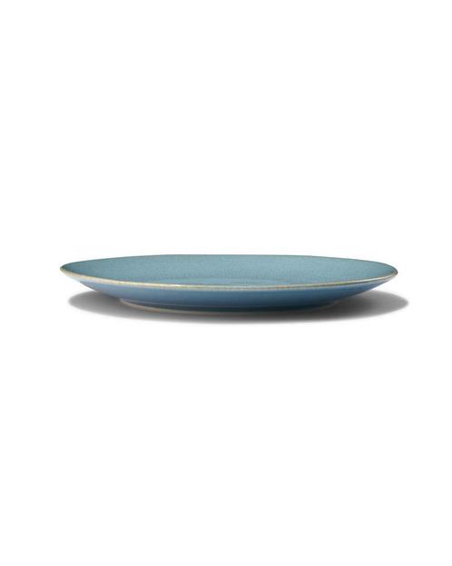HEMA Dinerbord Ø26cm Porto reactief glazuur blauw, Huis en Inrichting, Keuken | Servies, Nieuw, Verzenden