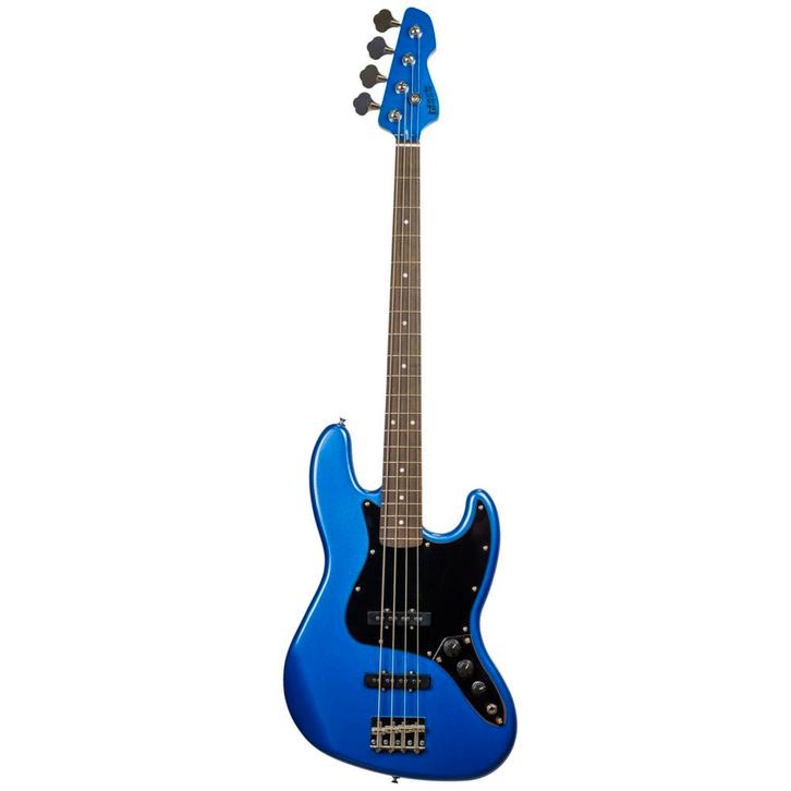 Markbass MB 4 Blue Sky JB elektrische basgitaar met gigbag, Muziek en Instrumenten, Snaarinstrumenten | Gitaren | Bas, Verzenden