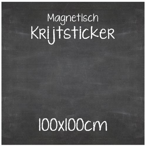 Magnetische Krijtsticker 100x100 cm, Zakelijke goederen, Kantoor en Winkelinrichting | Kantoormeubilair en Inrichting