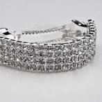 haarspeld floral updo hair clip - silver haarspeld, Ophalen of Verzenden, Nieuw