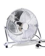 HEMA Vloerventilator extra power chroom Ø35cm, Verzenden, Nieuw