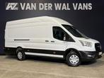 Ford Transit 2.0 TDCI 130pk L4H3 Euro6 Airco | Camera | Navi, Stof, Gebruikt, Wit, Dealer onderhouden