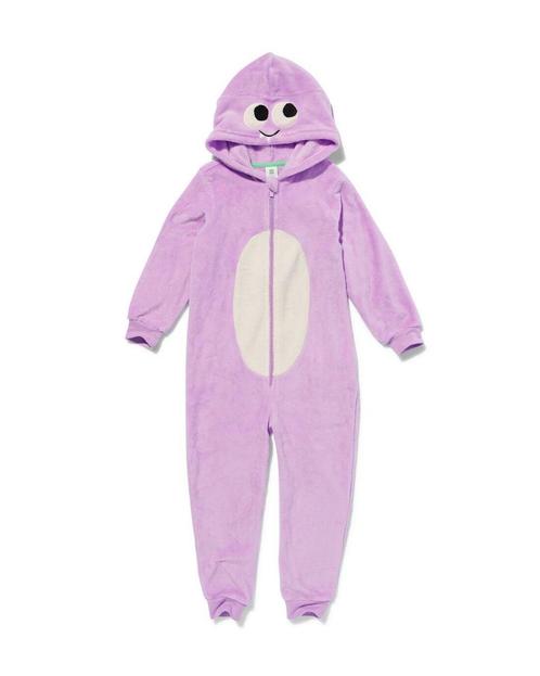 HEMA Kinder onesie gezichtje lila van €19.5 voor €10 sale, Kinderen en Baby's, Kinderkleding | Overige, Nieuw, Verzenden