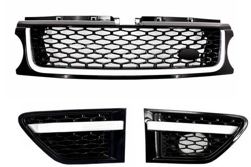 Grillen Range Rover Sport Facelift L320 09-13 Zwart, Auto-onderdelen, Overige Auto-onderdelen, Ophalen of Verzenden