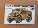 Tamiya 35045 Quad Gun Tractor 1:35, Hobby en Vrije tijd, Modelbouw | Auto's en Voertuigen, Verzenden, Nieuw, Tamiya