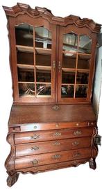 Kabinet - Hout - bureau vitrine