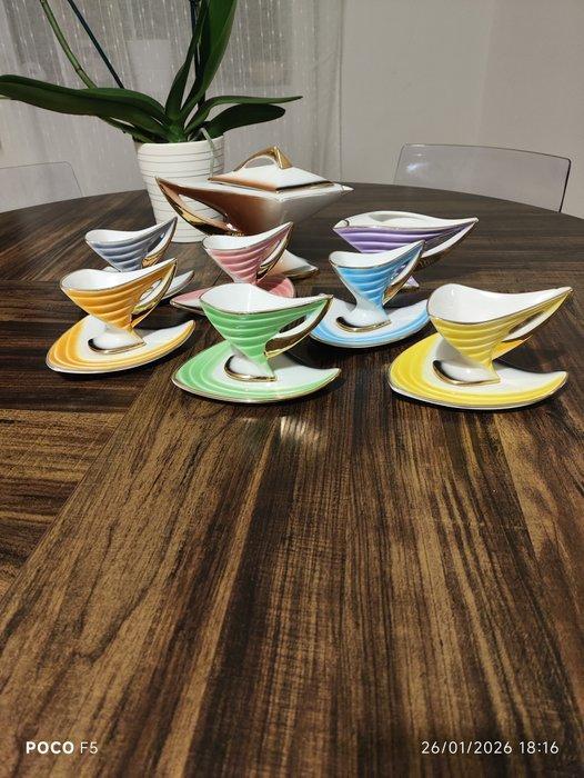 italo casini - Koffieservies - Keramiek, Antiek en Kunst, Antiek | Meubels | Tafels