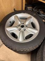Jaguar XK8 / XKR 17inch velgen met winterbanden, Ophalen, Gebruikt, 255 mm, Banden en Velgen