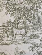 Tessuto Toile de Jouy Originale Country- 300x280cm -, Antiek en Kunst