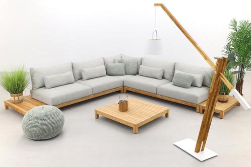 Suns Portofino loungeset 6-delig | AANVRAAG, Tuin en Terras, Tuinsets en Loungesets, Loungeset, Nieuw, Hout, Verzenden