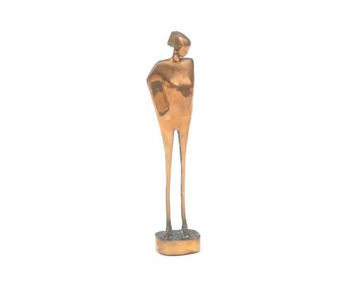 Rowan Gillespie (1953), Geabstraheerd meisje, Antiek en Kunst, Antiek | Koper en Brons, Brons