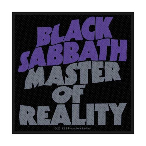 Black Sabbath Master of Reality patch officiële merchandise, Verzamelen, Muziek, Artiesten en Beroemdheden, Overige typen, Nieuw
