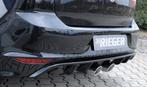 Rieger diffuser | VW Golf 7 VII R-Line 2013-2017 | ABS | Dub, Verzenden, Nieuw, Volkswagen