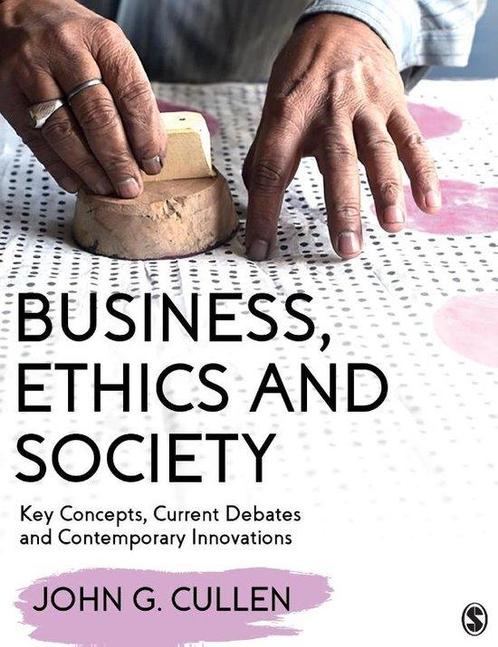 9781526495235 Business, Ethics and Society | Tweedehands, Boeken, Schoolboeken, Zo goed als nieuw, Verzenden