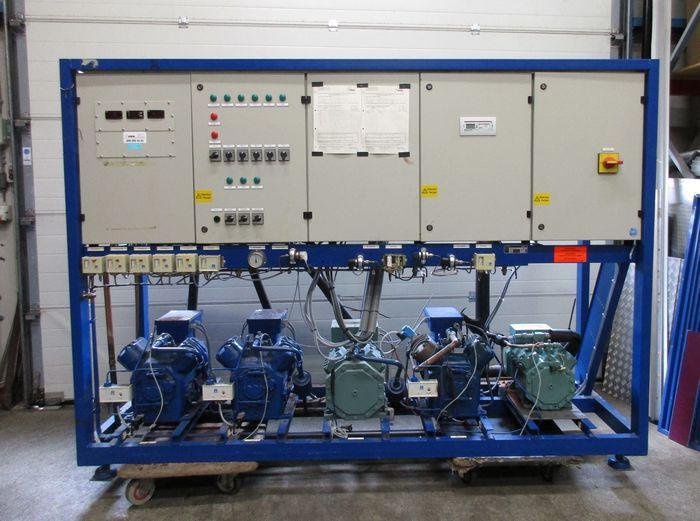 Bitzer Centrale motor compleet met 5 compressoren, gastank, Zakelijke goederen, Kantoor en Winkelinrichting | Onderdelen