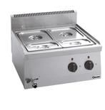 Bartscher Bain Marie | Elektrisch | 2,8 kW | 1x 1/1 GN + 2x, Zakelijke goederen, Horeca | Keukenapparatuur, Ophalen of Verzenden